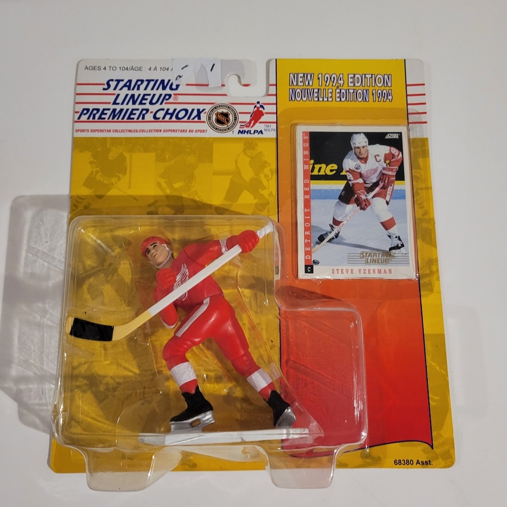 Starting Lineup Detroit Red Wings Steve Yzerman
